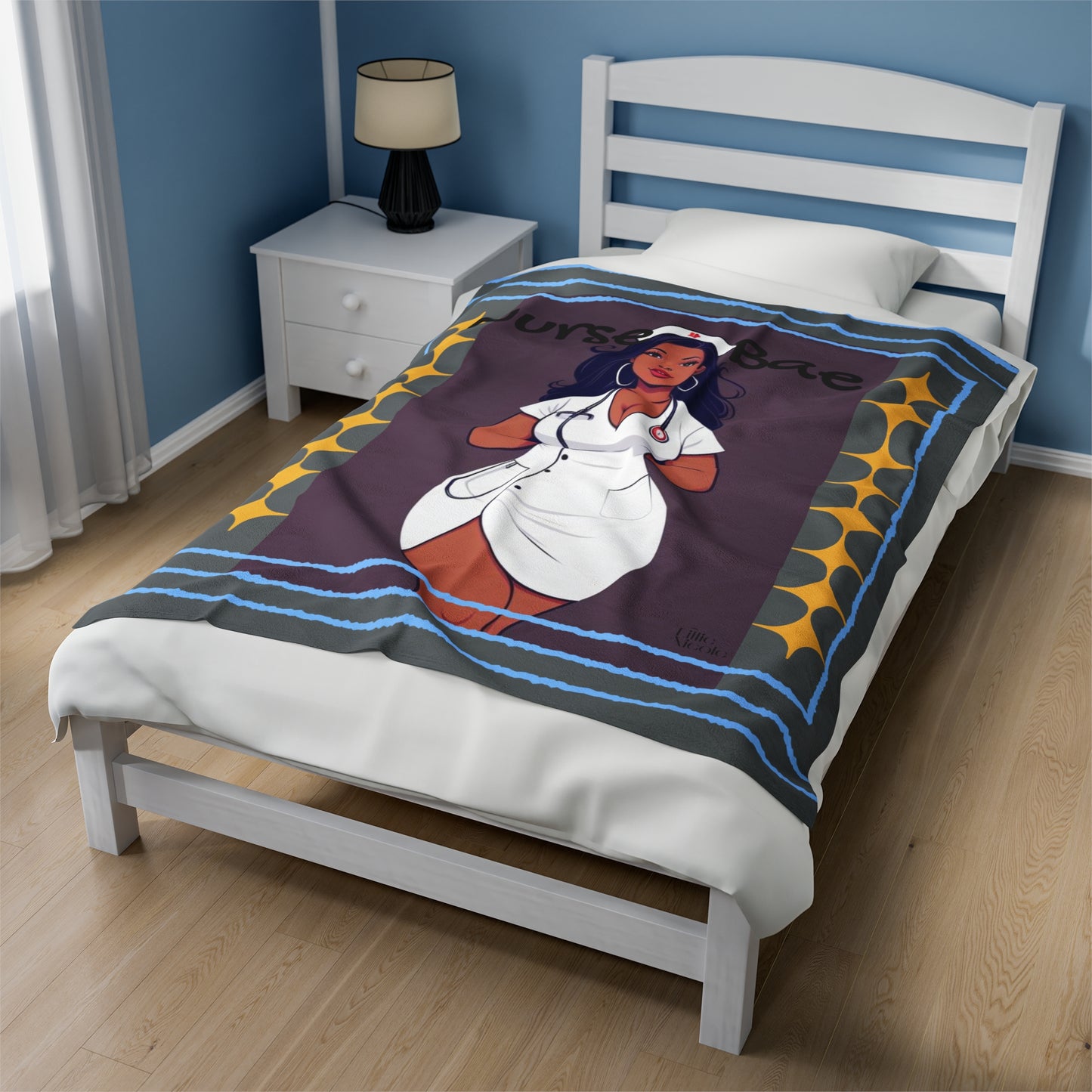 "Nurse Bae" Plush Blanket