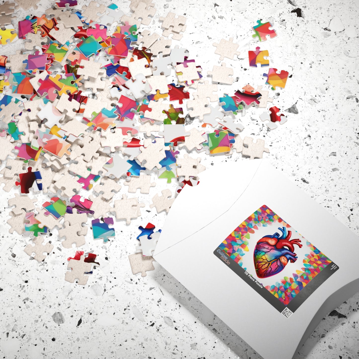 Colorful Heart Puzzle