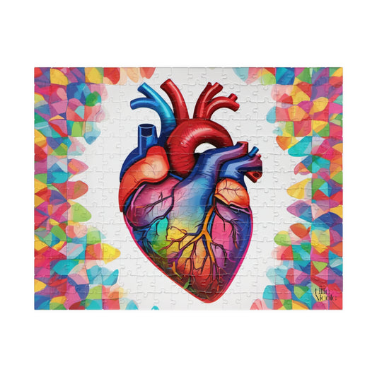 Colorful Heart Puzzle
