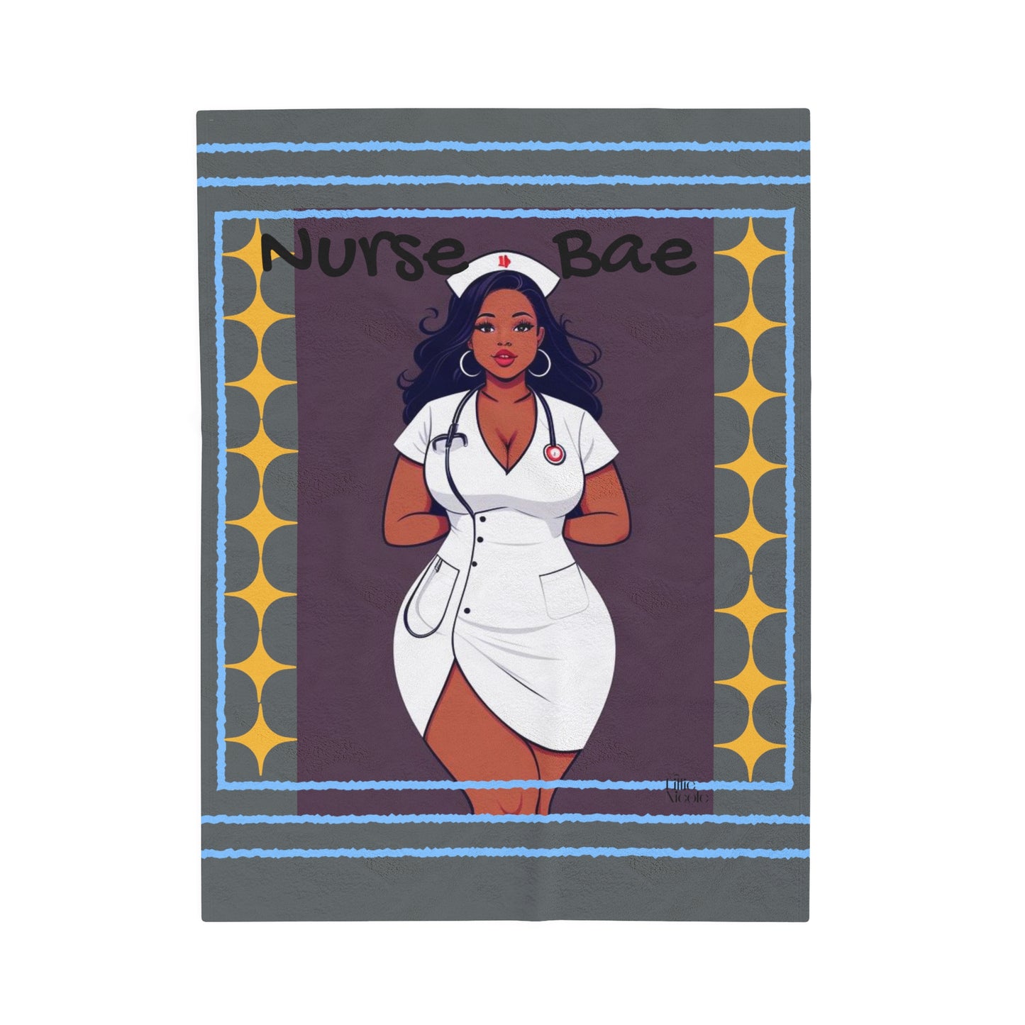 "Nurse Bae" Plush Blanket