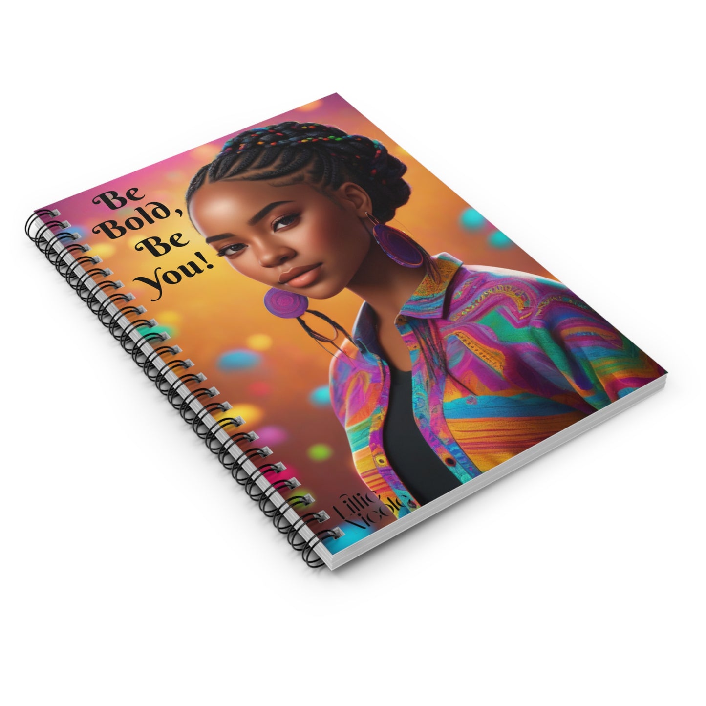"Be Bold" Spiral Notebook