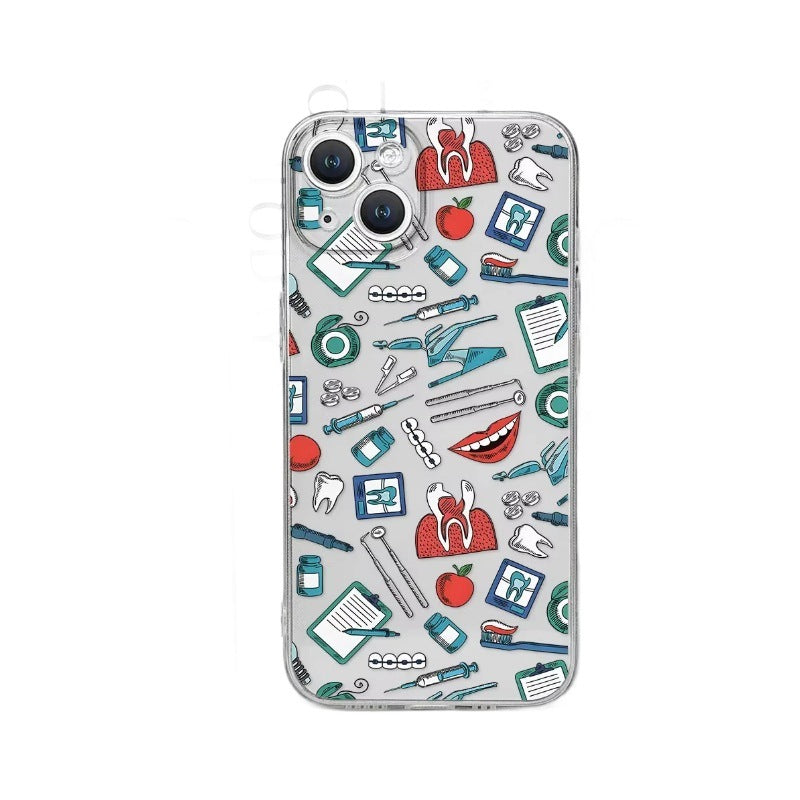 Fashion Personality Cute Cartoon Nurse Phone Case