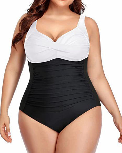 Women's Plus Size One-piece Swimsuit