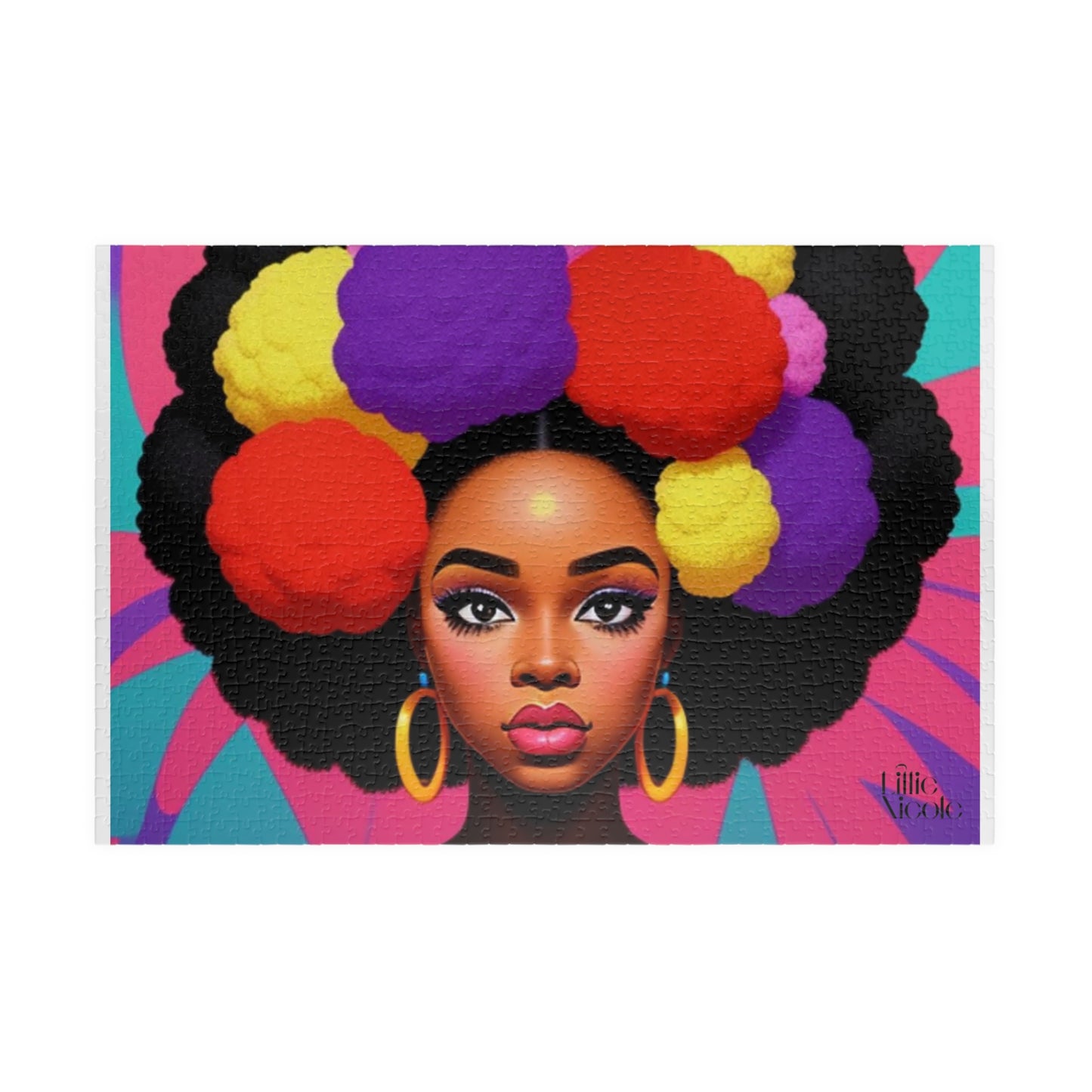 "Pom Pom Beauty" Puzzle