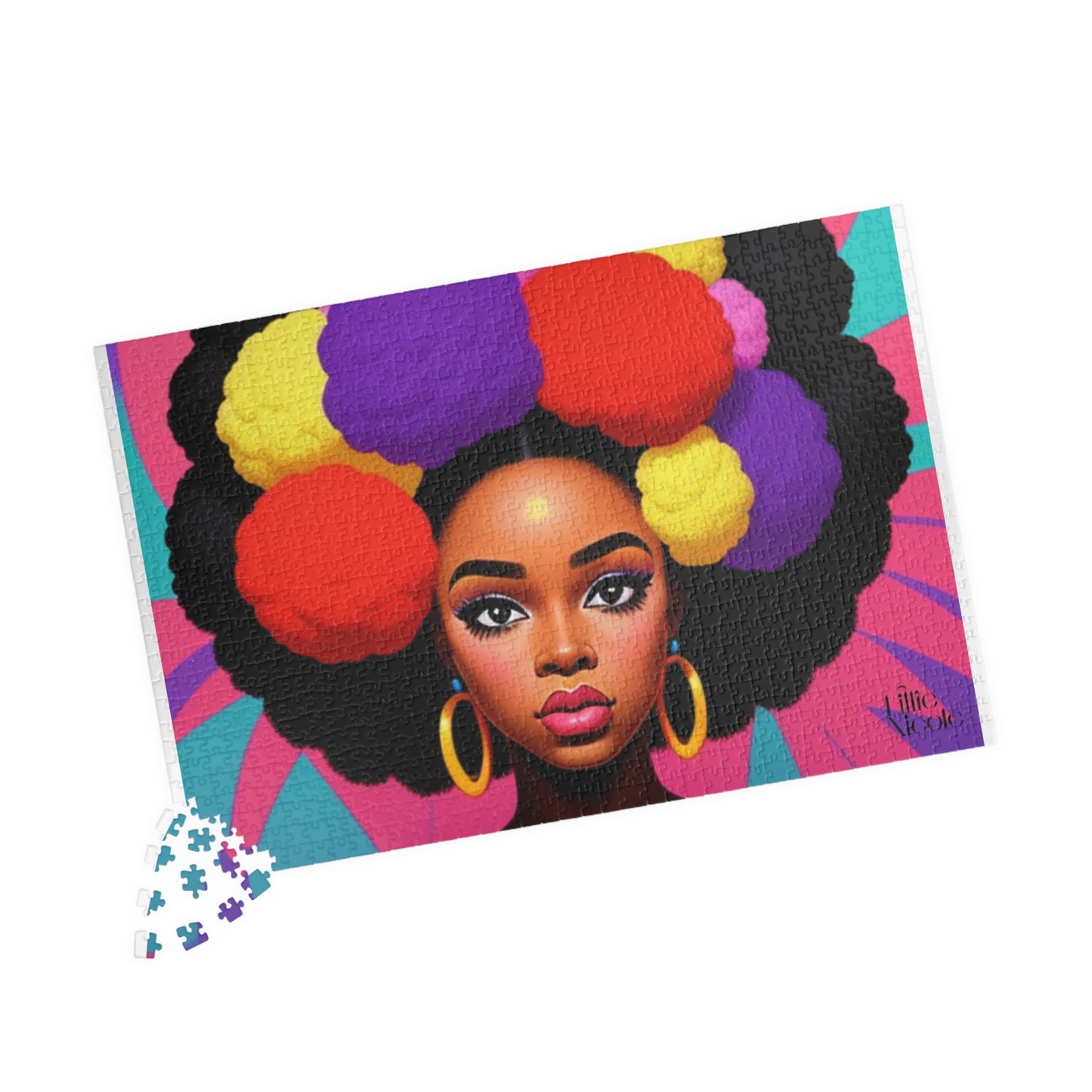 "Pom Pom Beauty" Puzzle