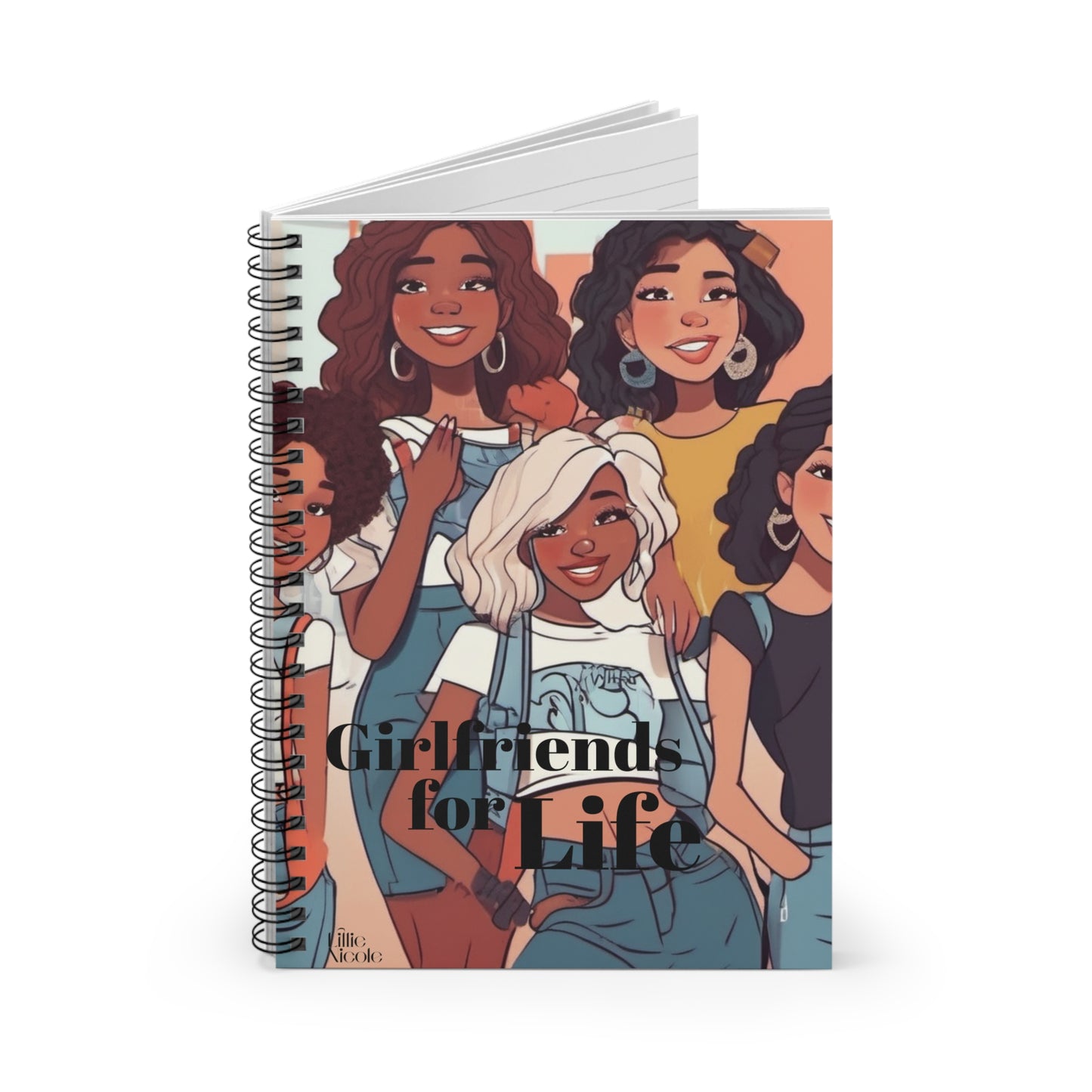 "Girlfriends for Life" Notebook