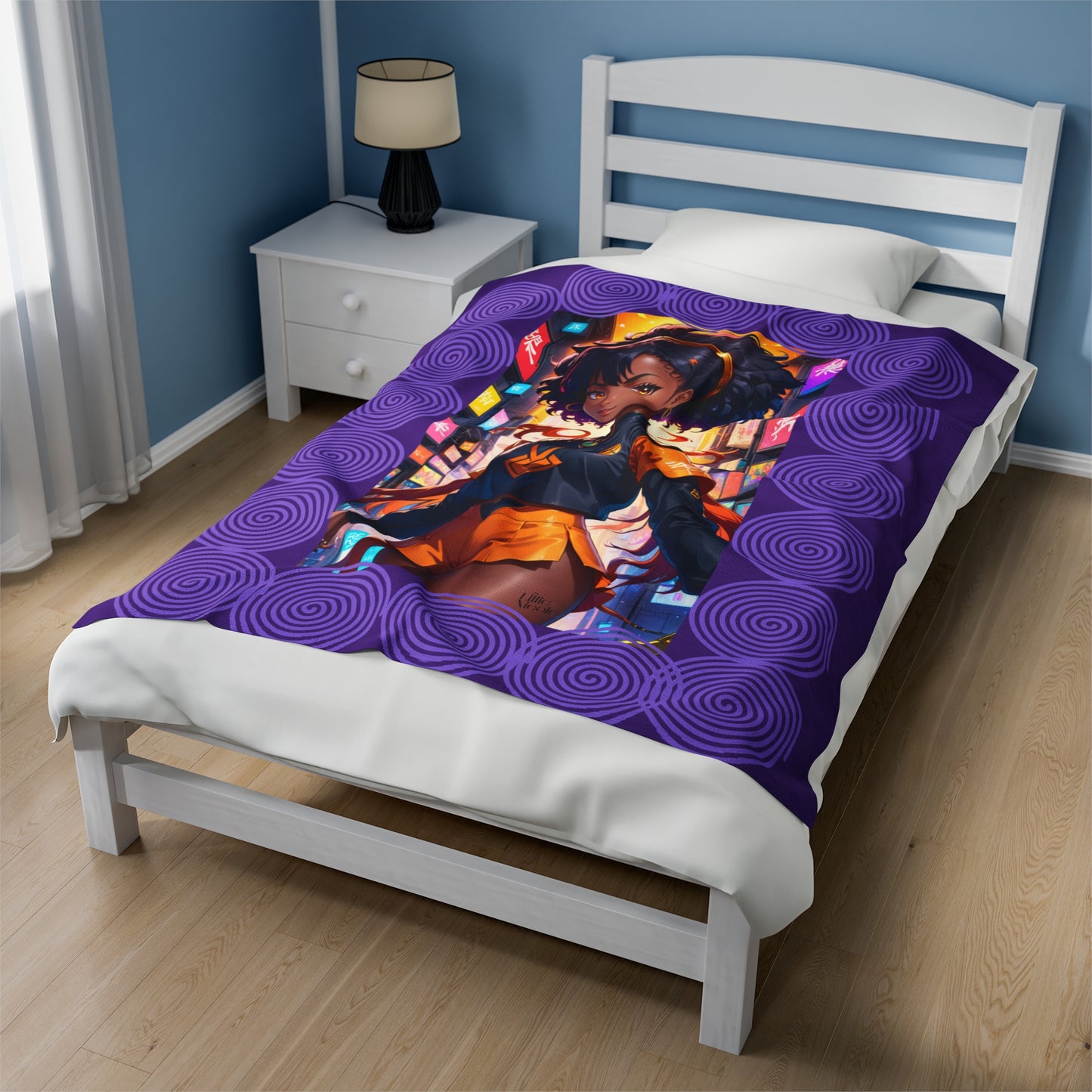 "Purple Power" Blanket