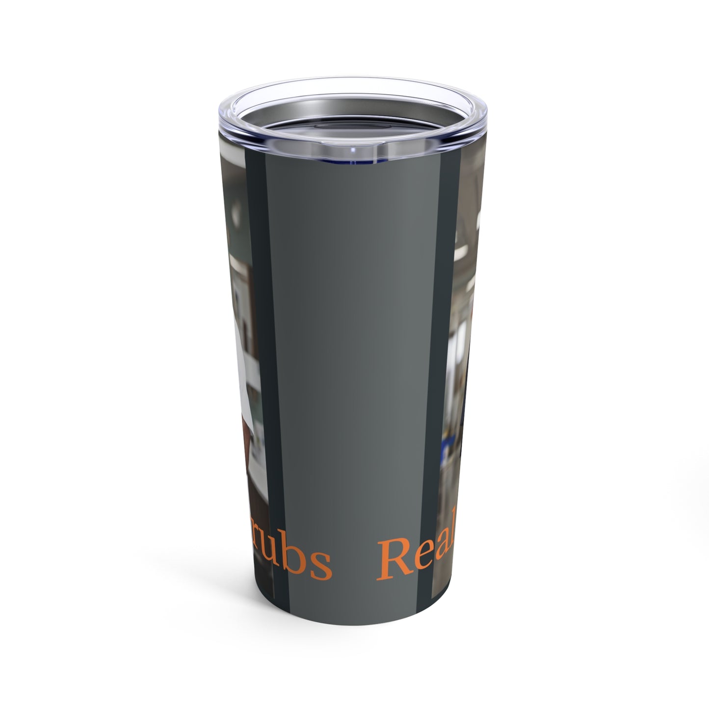 "Real Men Wear Scrubs" Tumbler