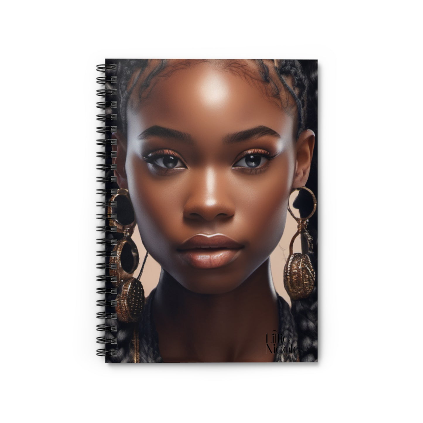 "Soulful Eyes" Spiral Notebook