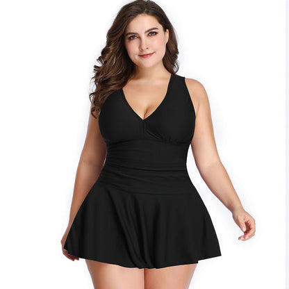 Plus-Size Halter Swimsuit for Women