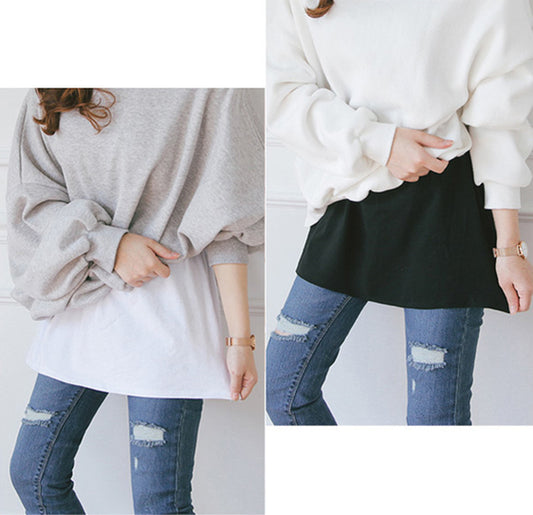 Women's skirts inside the hem