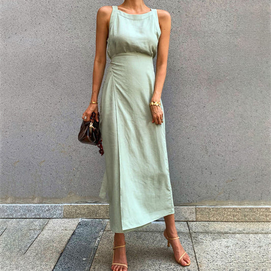 Elegant Spaghetti Strap Dress