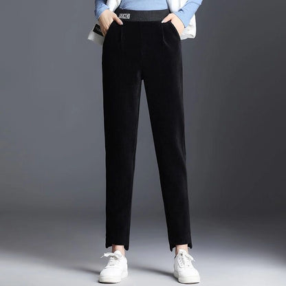 Women's Loose Corduroy Harem Pants