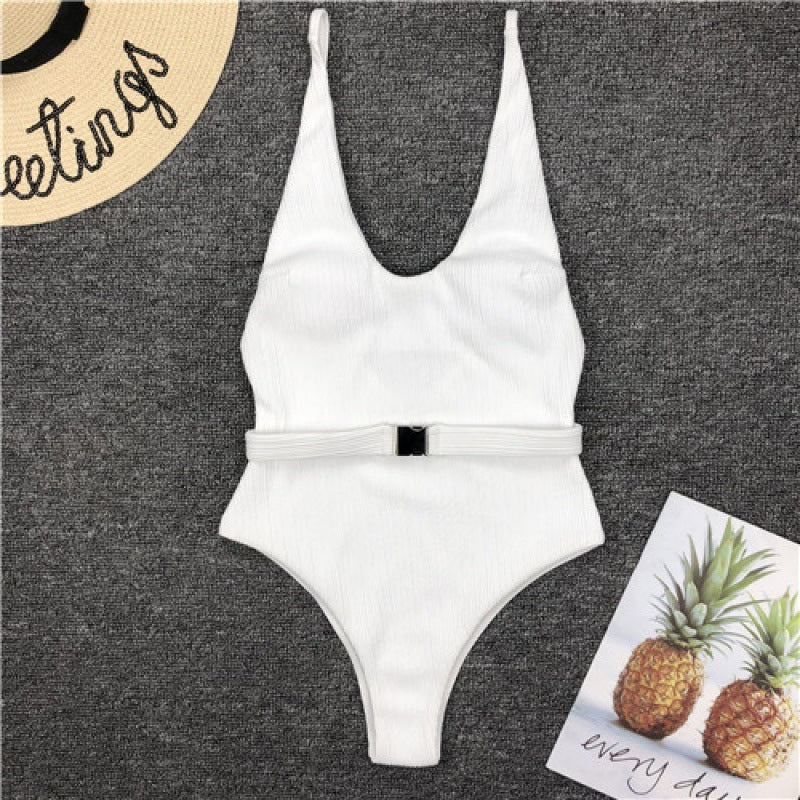 Women's White Swimsuit