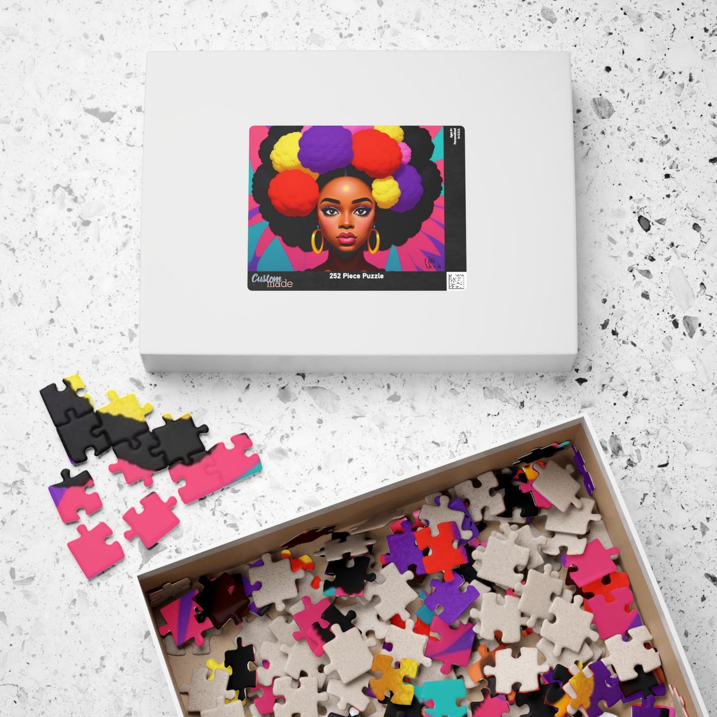 "Pom Pom Beauty" Puzzle