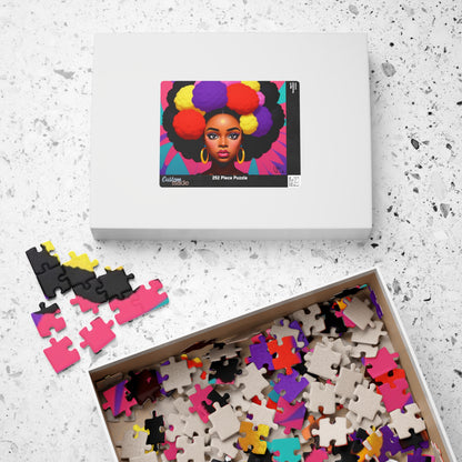 "Pom Pom Beauty" Puzzle