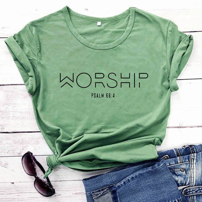 Women's Christian Faith Cotton T-Shirt