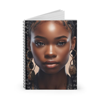 "Soulful Eyes" Spiral Notebook