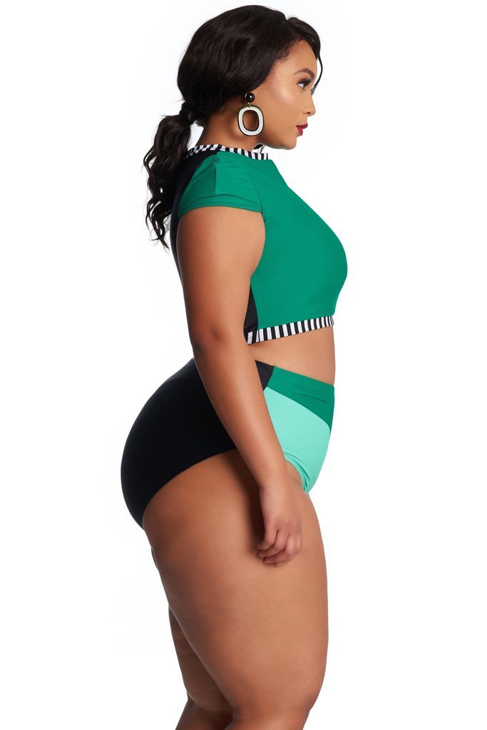 Women's Plus-Size Swimsuit