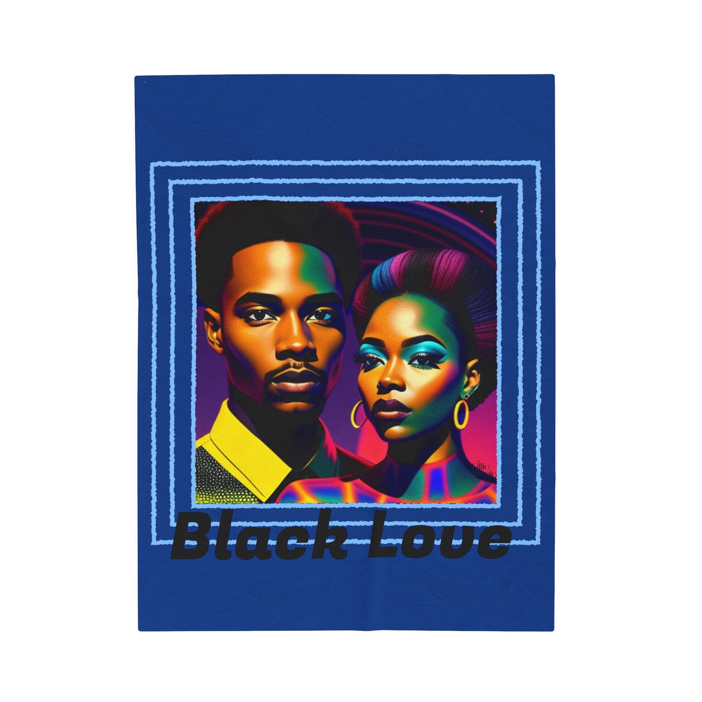 "Black Love" Plush Blanket