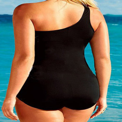 Women's Black One-Piece Swimsuit