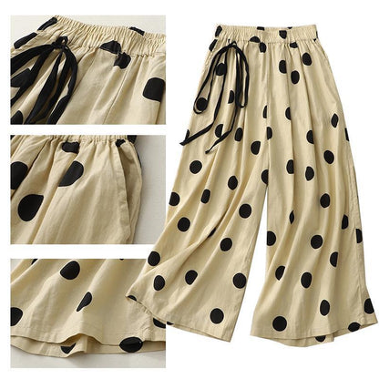 Women's Retro Linen Casual Pants