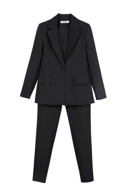 Women's Work Pant Suit Set