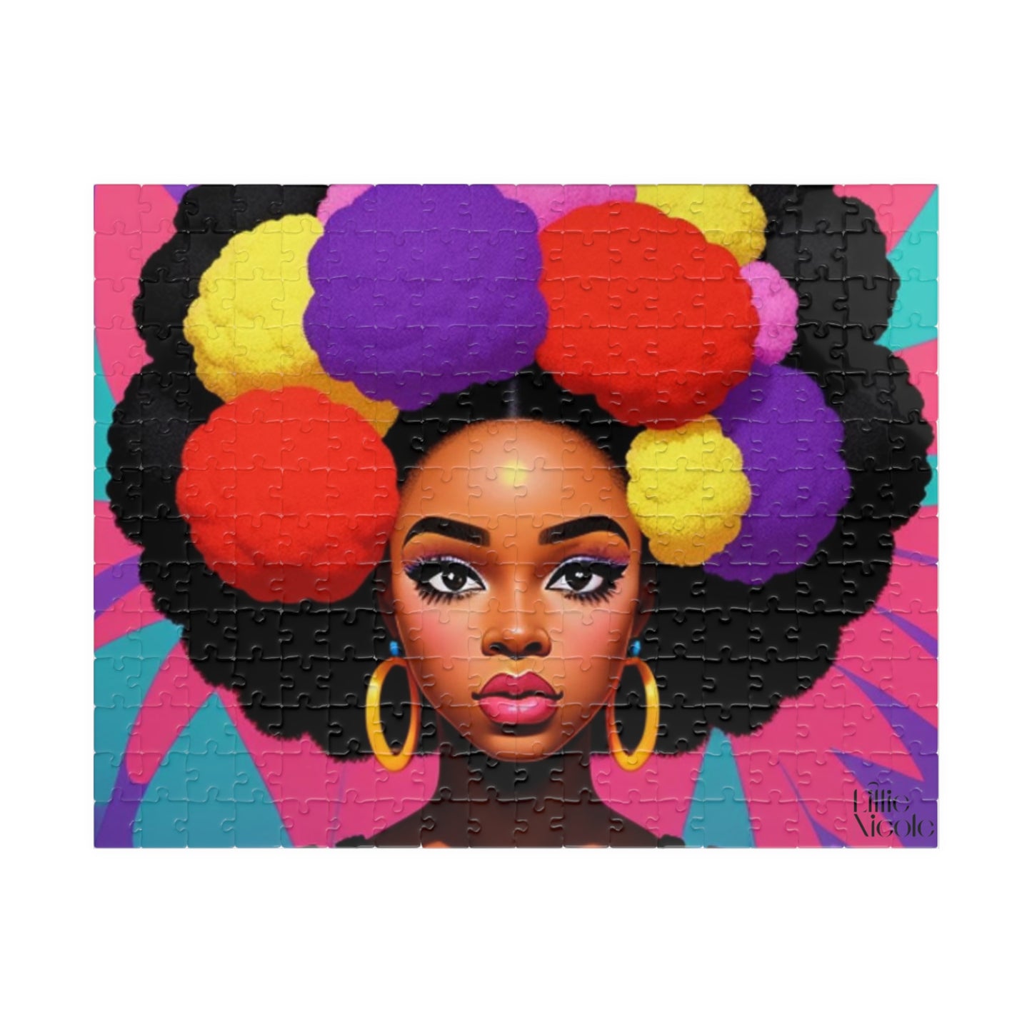 "Pom Pom Beauty" Puzzle