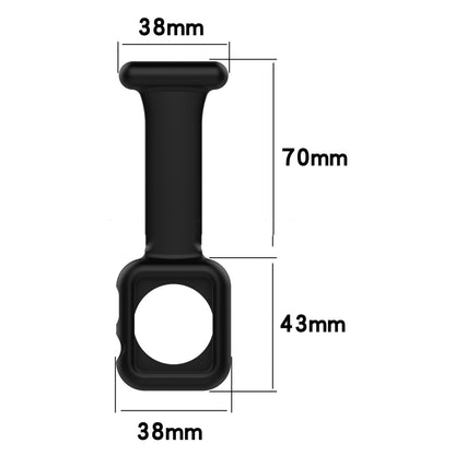 Smart Watch Strap Silicone Nurse Pin