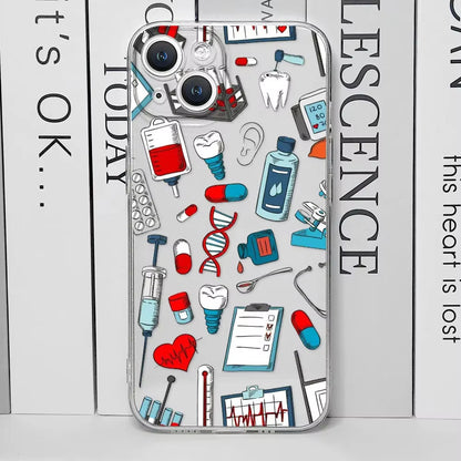 Fashion Personality Cute Cartoon Nurse Phone Case