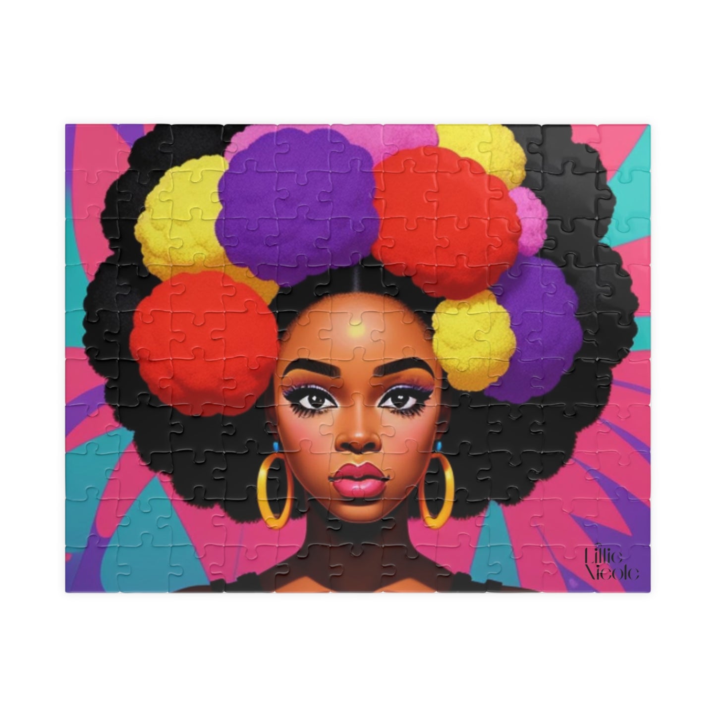 "Pom Pom Beauty" Puzzle