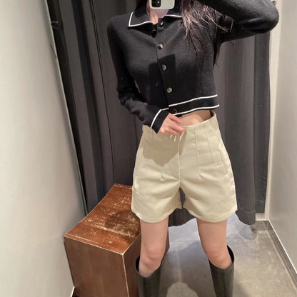 Simple High Waist Casual Short