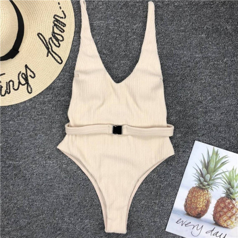 Women's White Swimsuit