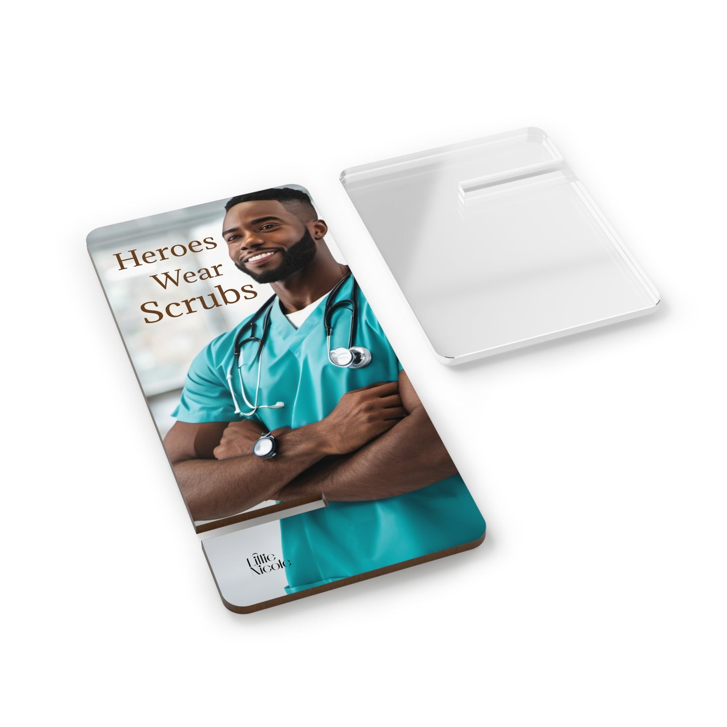 "Heroes Wear Scrubs" Mobile Stand