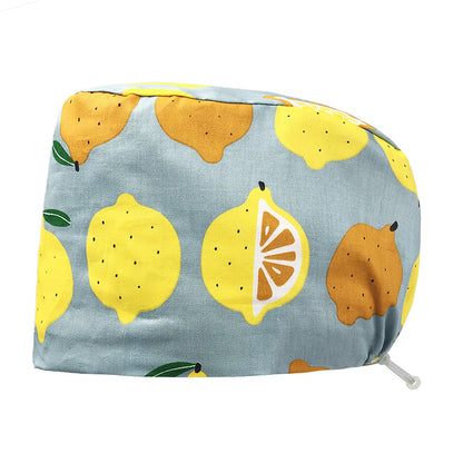 Printed Operating Room Hat Nurse Bead Caps Female Doctor's Cap Stomatology Department Plus Clinch Cap ICU Nurse Hat