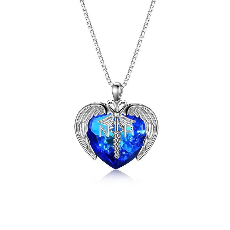 Registered Nurse Heart Necklace