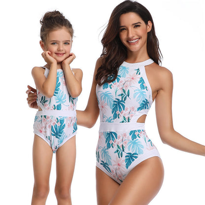 Women's and Kids Swimsuit Set