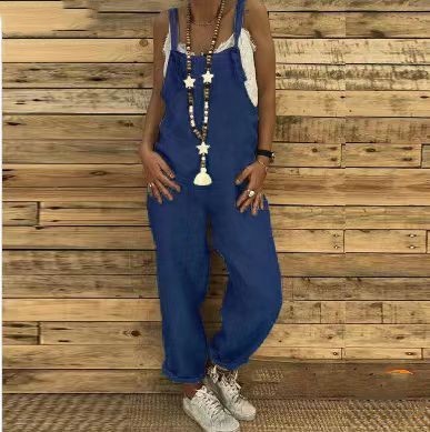 Long Sleeveless Jumpsuit
