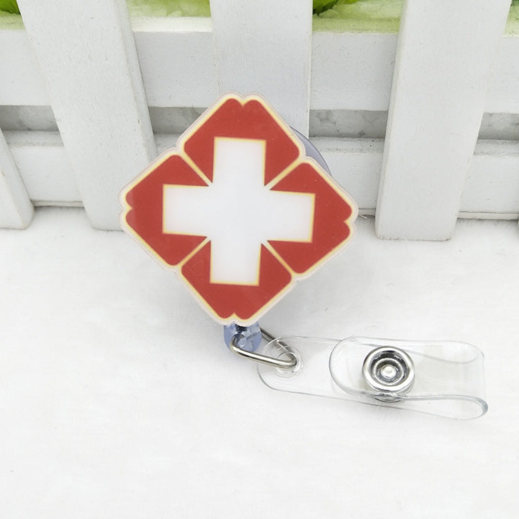 Acrylic Easy Pull Badge