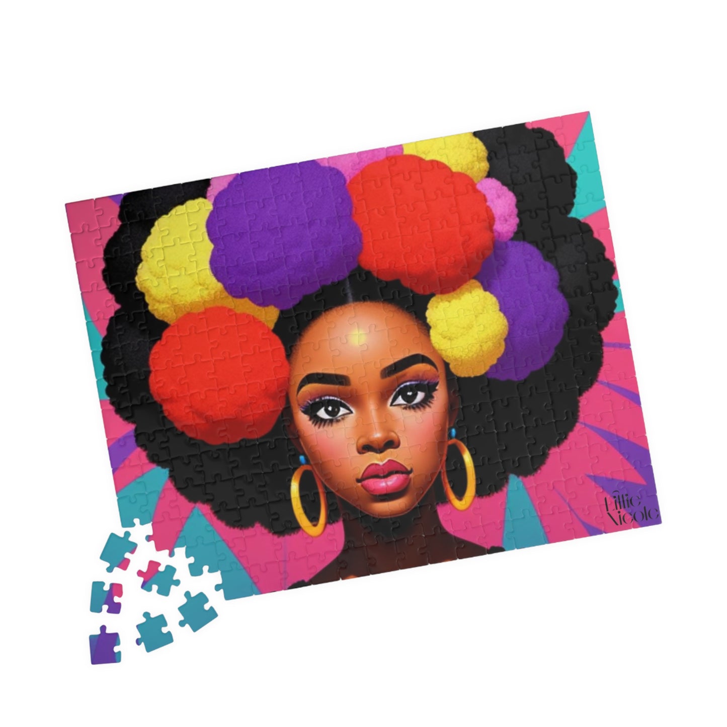 "Pom Pom Beauty" Puzzle