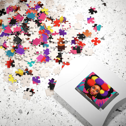 "Pom Pom Beauty" Puzzle