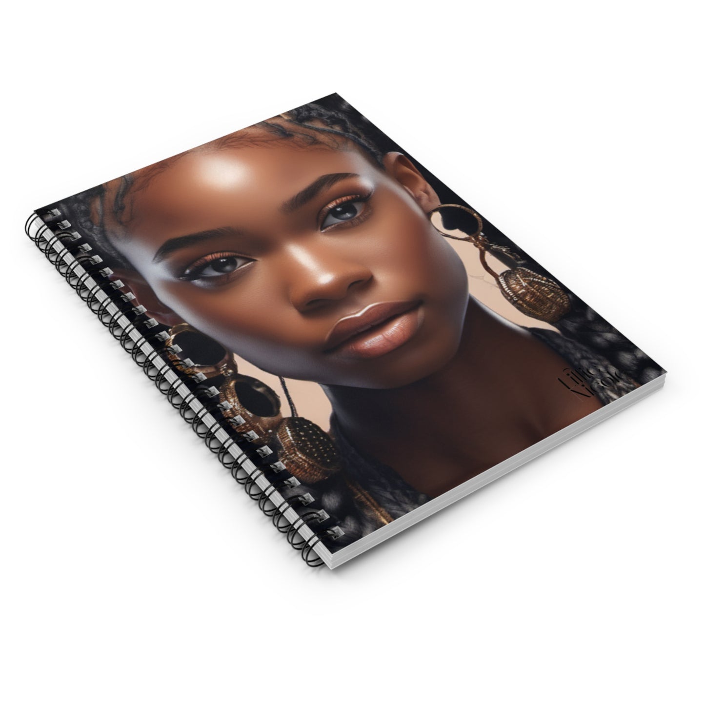 "Soulful Eyes" Spiral Notebook