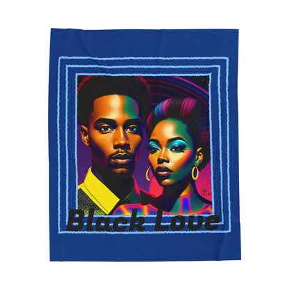 "Black Love" Plush Blanket