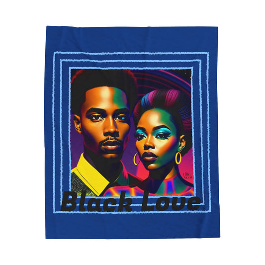 "Black Love" Plush Blanket