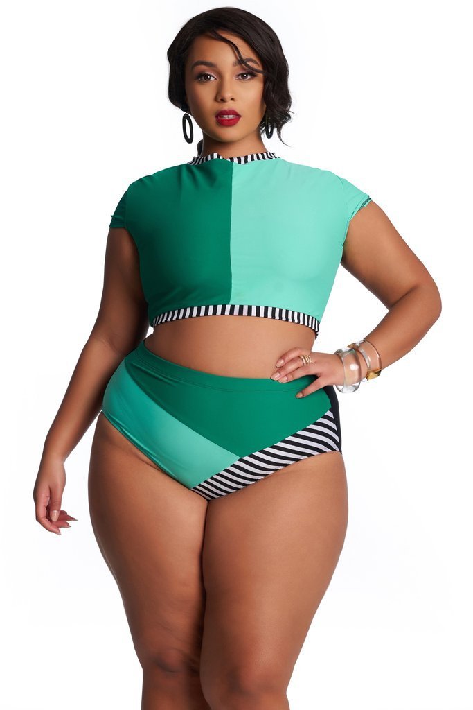 Women's Plus-Size Swimsuit