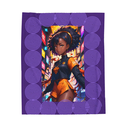 "Purple Power" Blanket