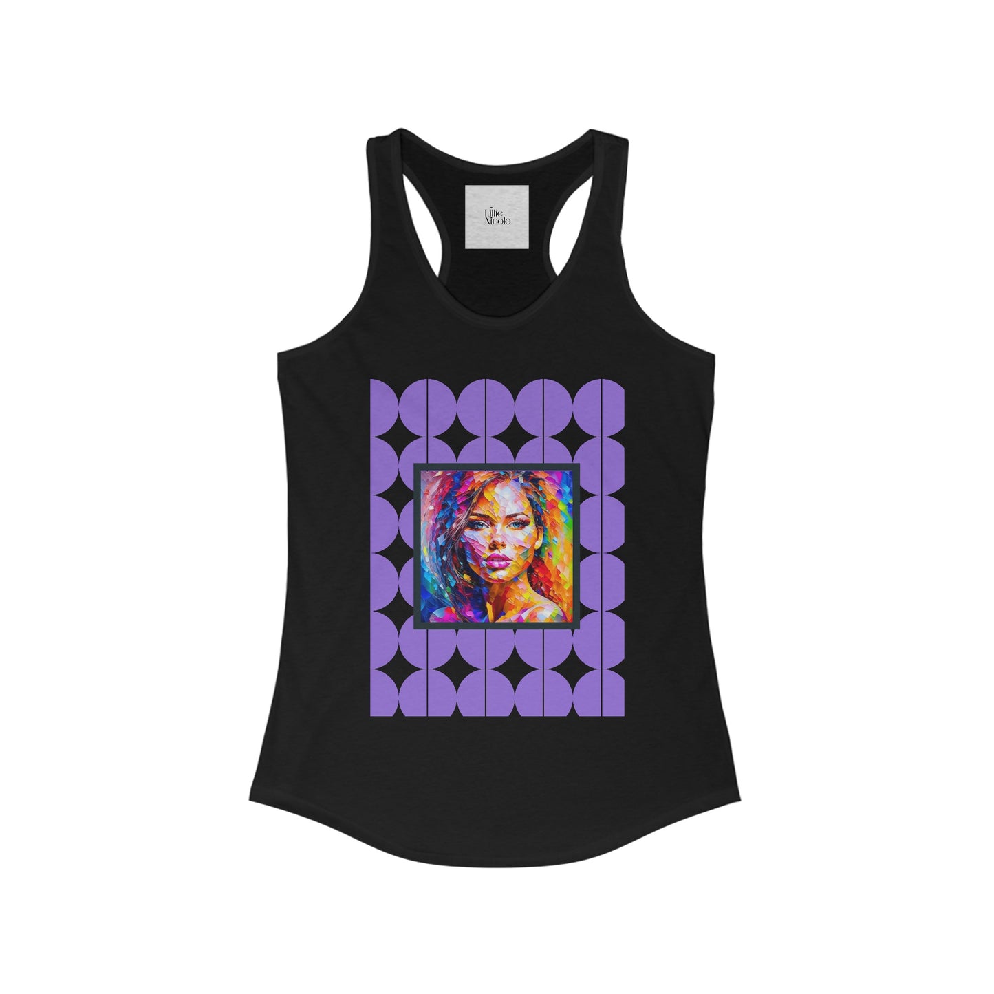 "Purple Polka" Tank