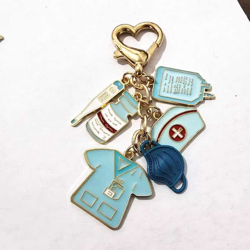 Med-Aesthetic Charm Keychain