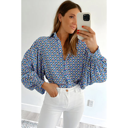 Fashion New Lapel Long Sleeve Shirt