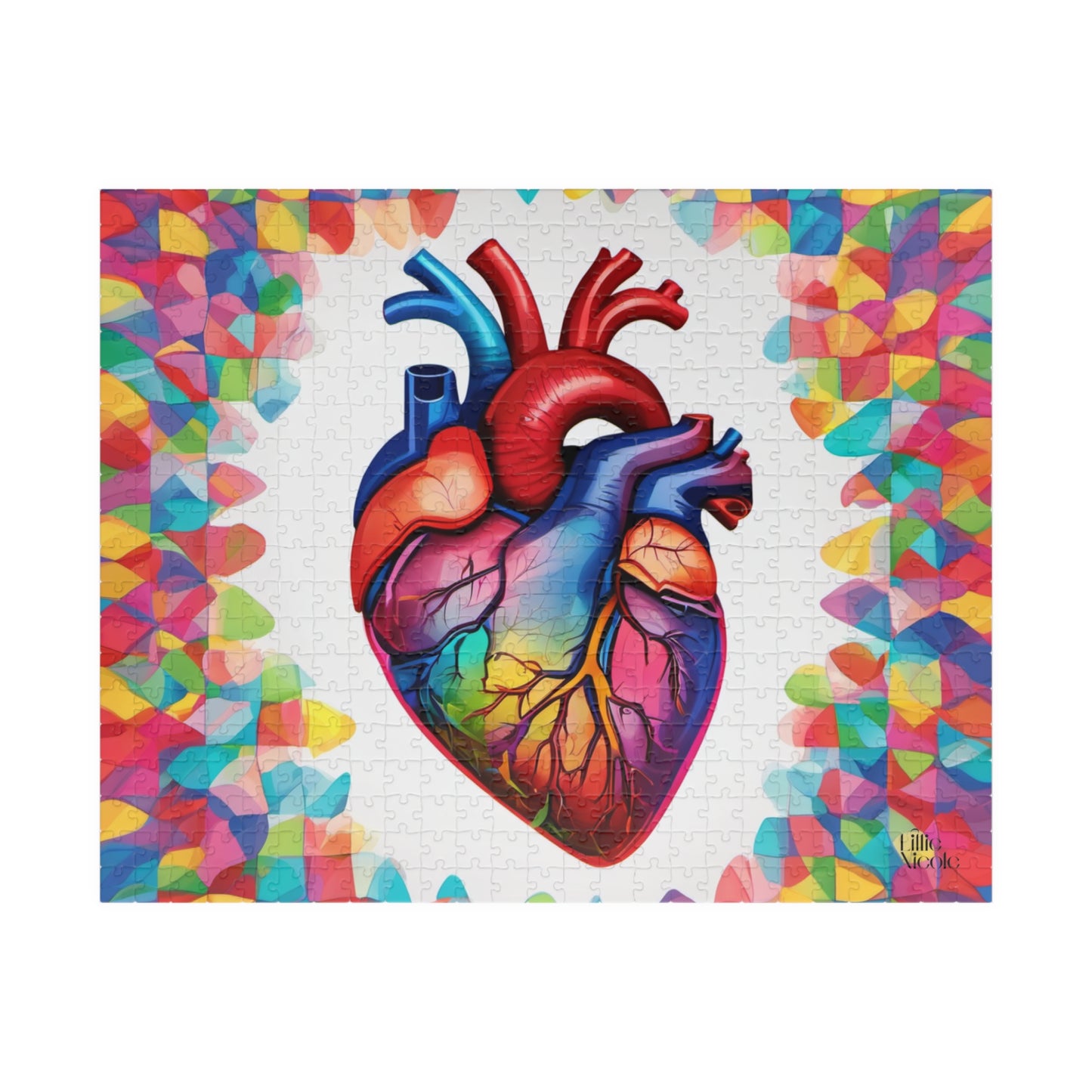 Colorful Heart Puzzle